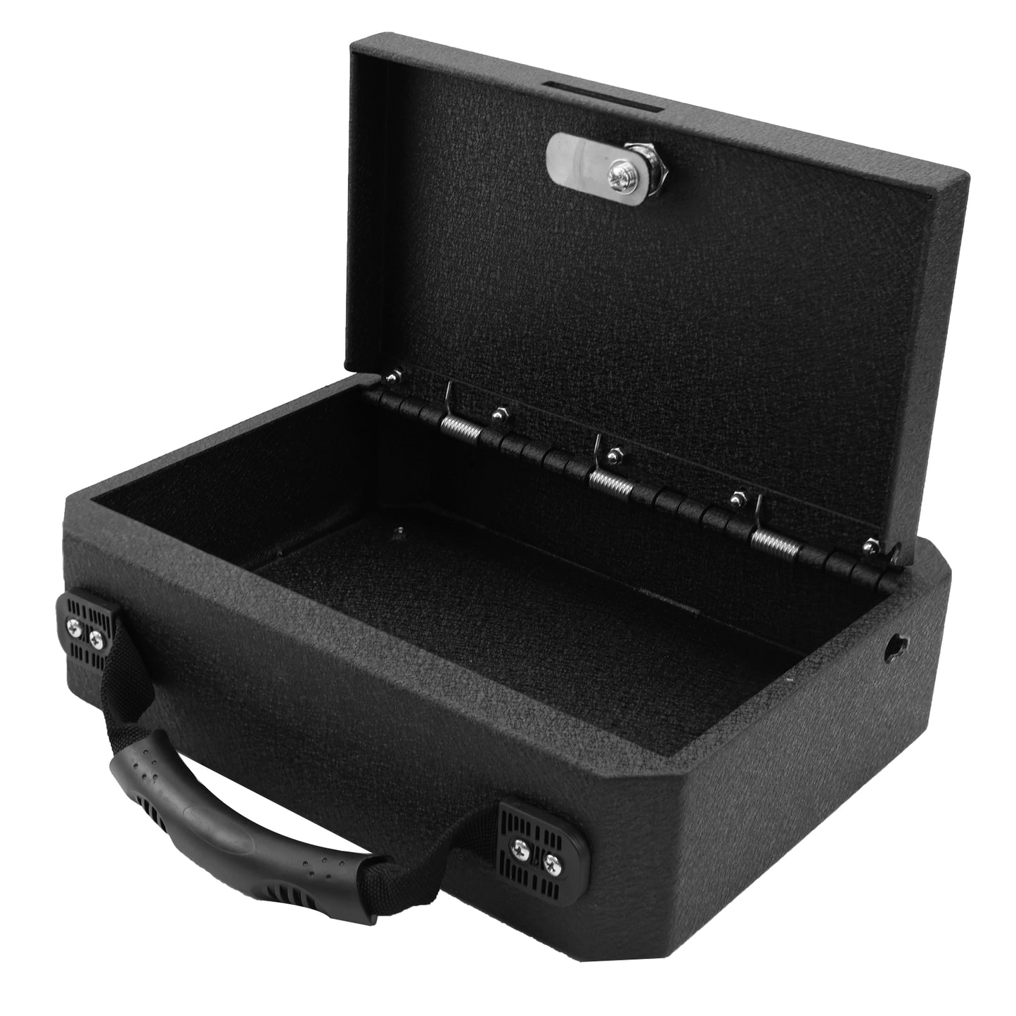 TUOJUE Under Seat Car Gun Safe - Heavy-Duty 12-Gauge Keyless Pistol Vault