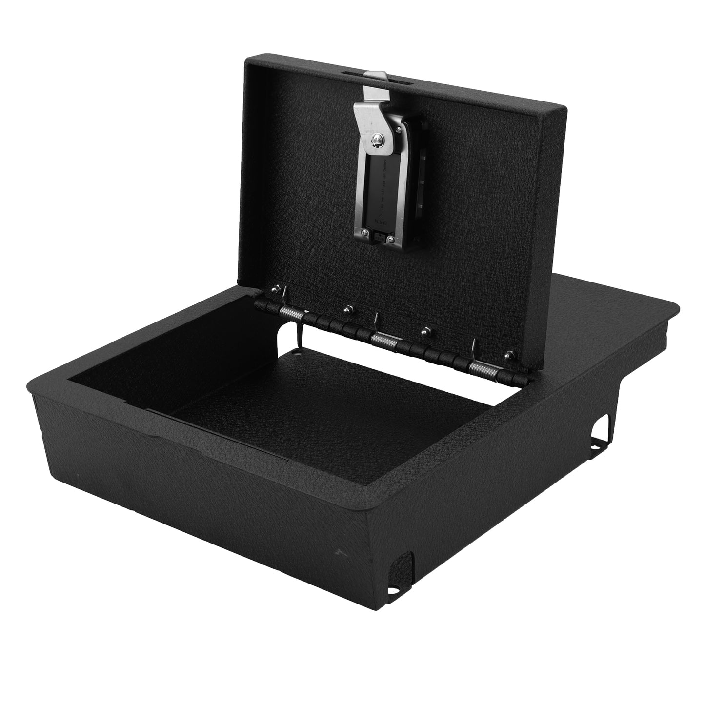 Underseat Console Gun Safe for 2006-2019 Dodge Ram 1500/2500/3500, Fingerprint Lock with Key