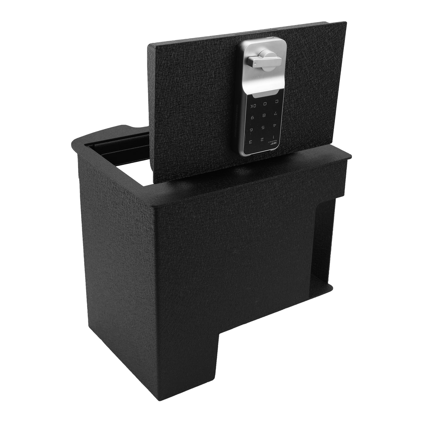 Pro Center Console Safe Gun Safe for 2007-2013 Chevrolet Silverado 1500, Electronic Number Lock