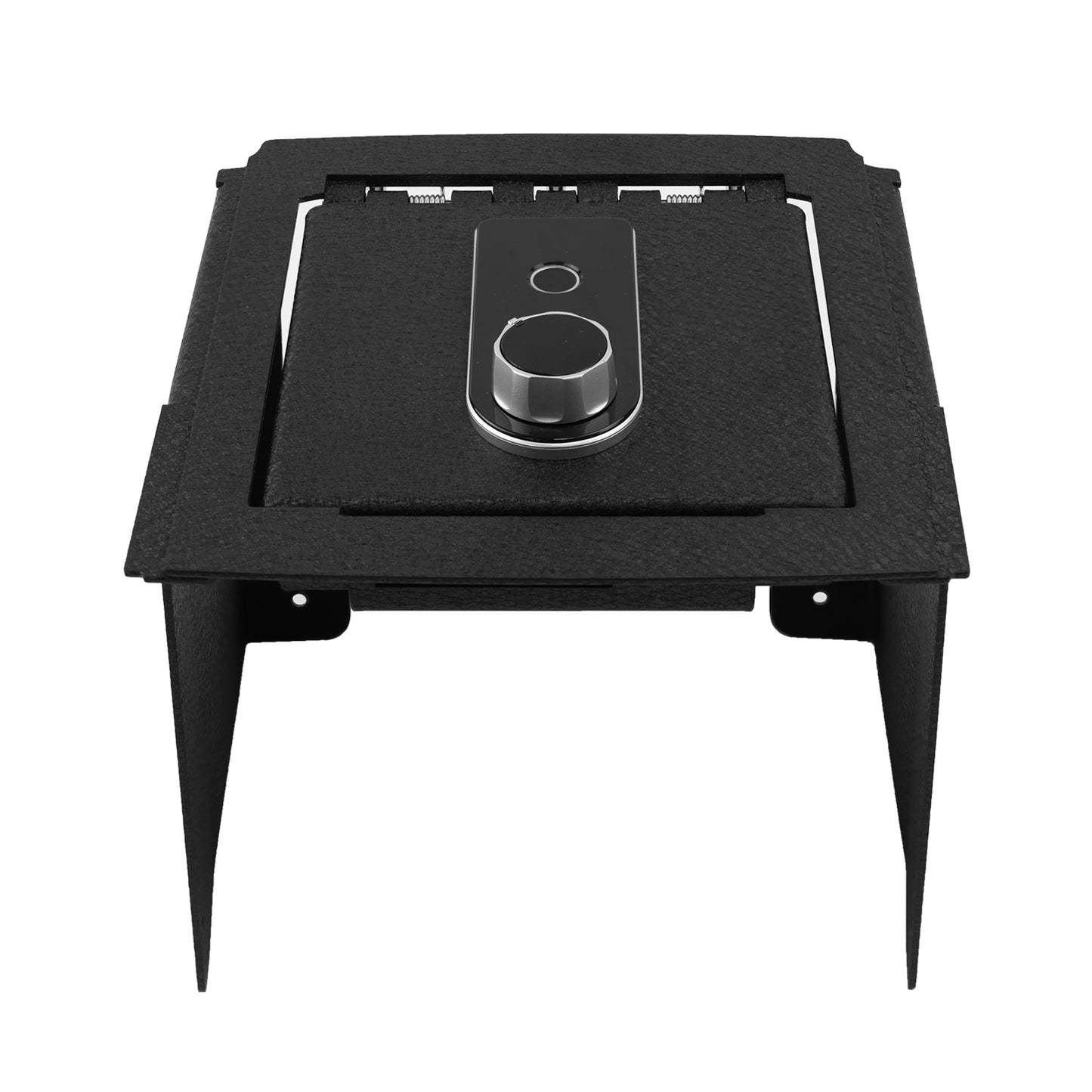 Center Console Gun Safe for 2025-2026 Ford Bronco [4 Door Automatic Transmission], Fingerprint Lock with Key