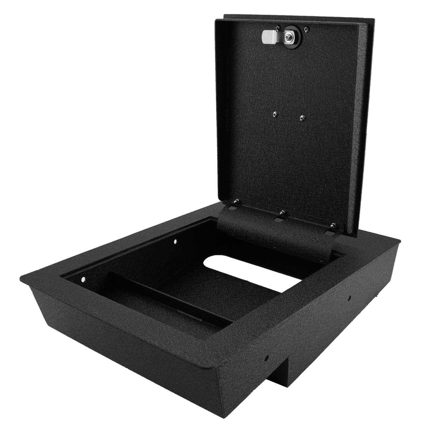 Pro Under Seat Console Safe for 2014 to 2018 Chevrolet Silverado 1500 and GMC Sierra 1500 with a underseat console bench seat, Electronic Number Lock