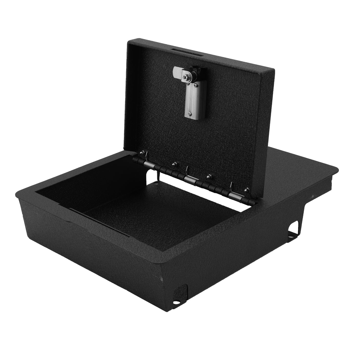 Underseat Console Gun Safe for 2006-2019 Dodge Ram 1500/2500/3500, 4-Digit Combination Lock with Key