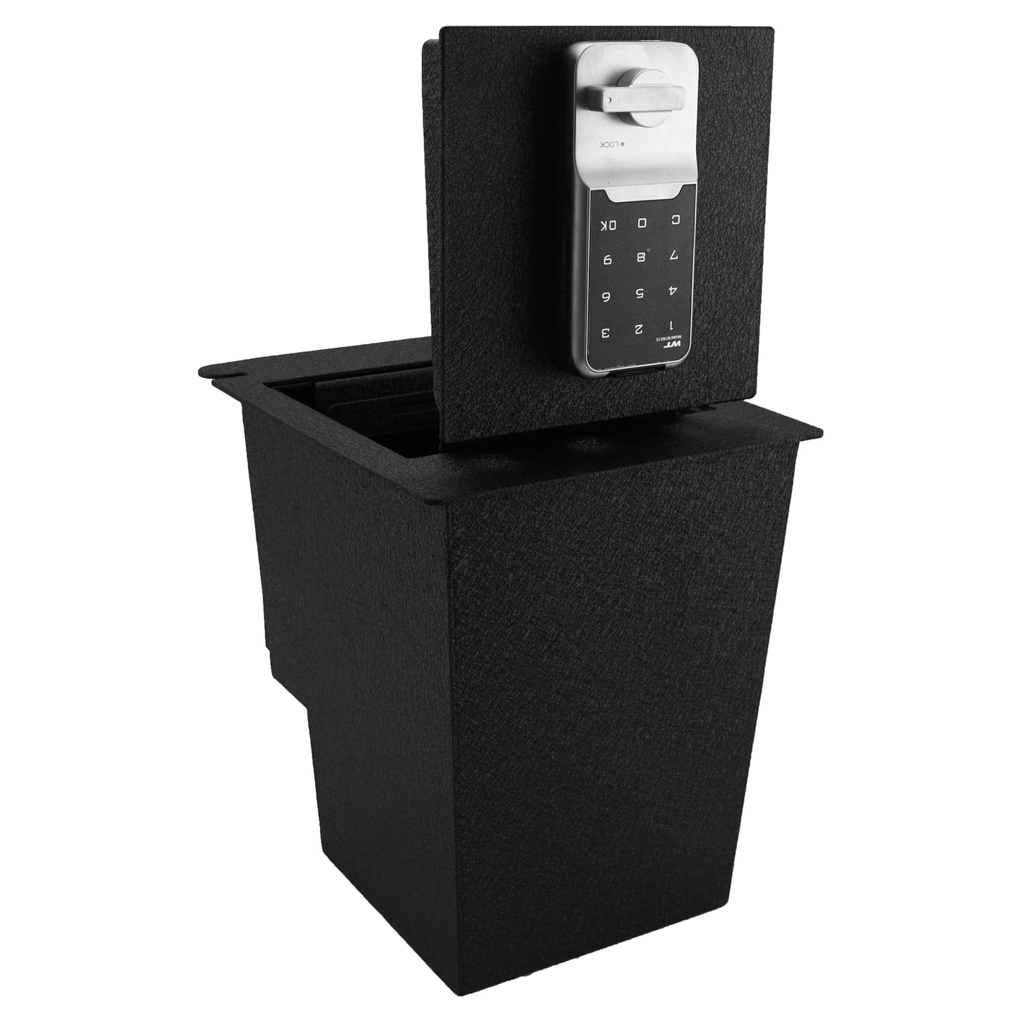 Pro Center Console Safe Gun Safe for 2010-2024 Toyota 4Runner, Electronic Number Lock