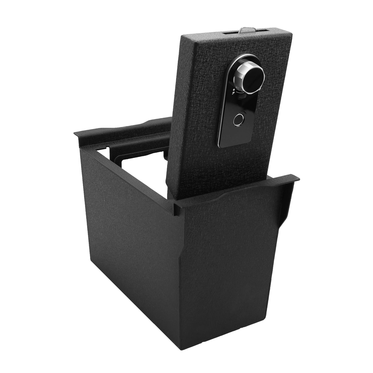 Center Console Safe for 2026 Toyota RAV4, Fingerprint Lock with Key