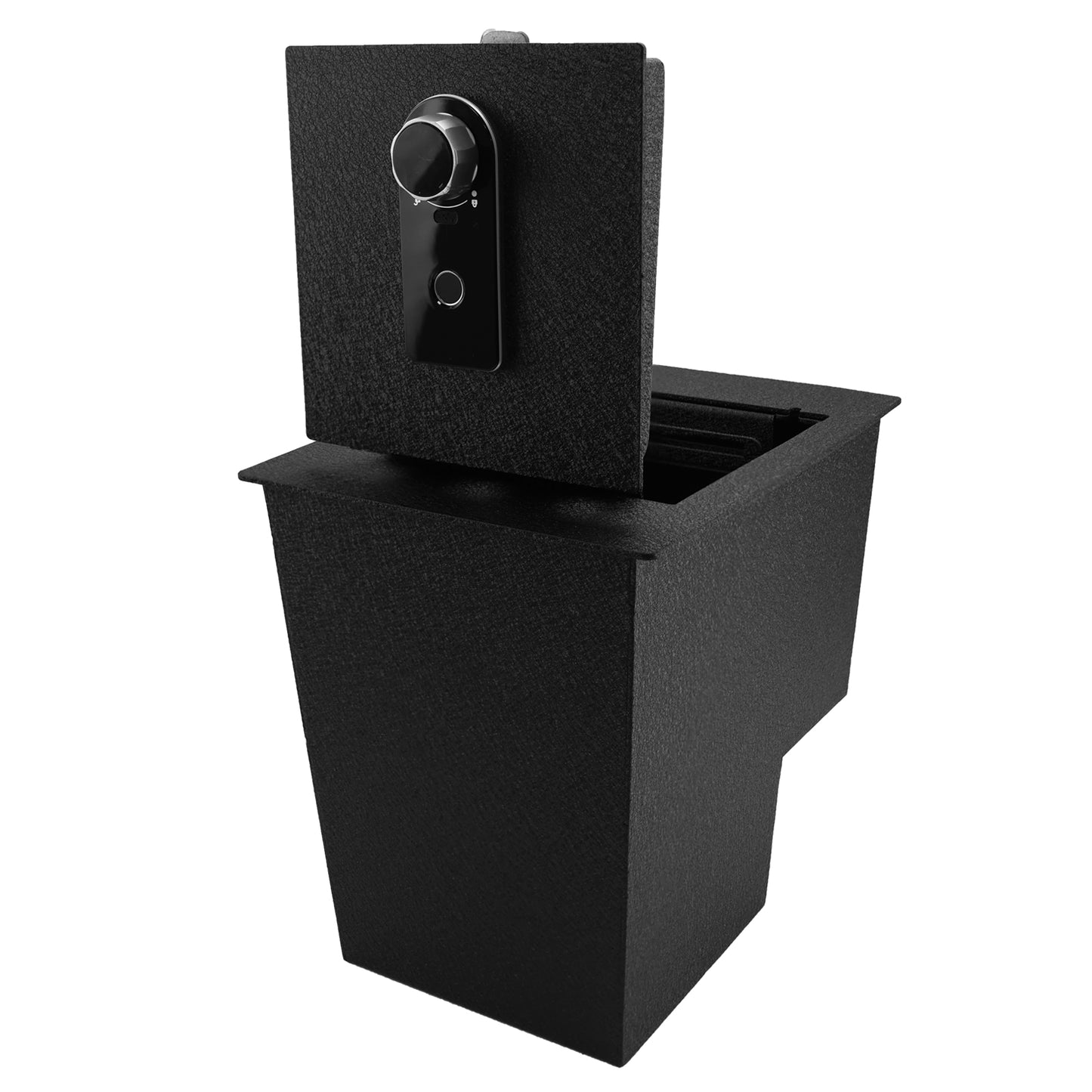 Pro Center Console Safe Gun Safe for 2010-2024 Toyota 4runner With Full Floor Console Model, Fingerprint Lock with Key