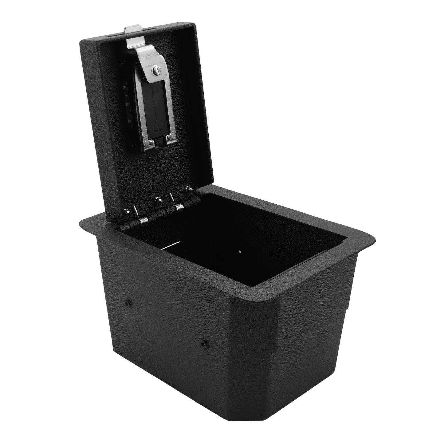 Center Console Safe for 2024-2026 Hyundai Santa Fe, Fingerprint Lock with Key