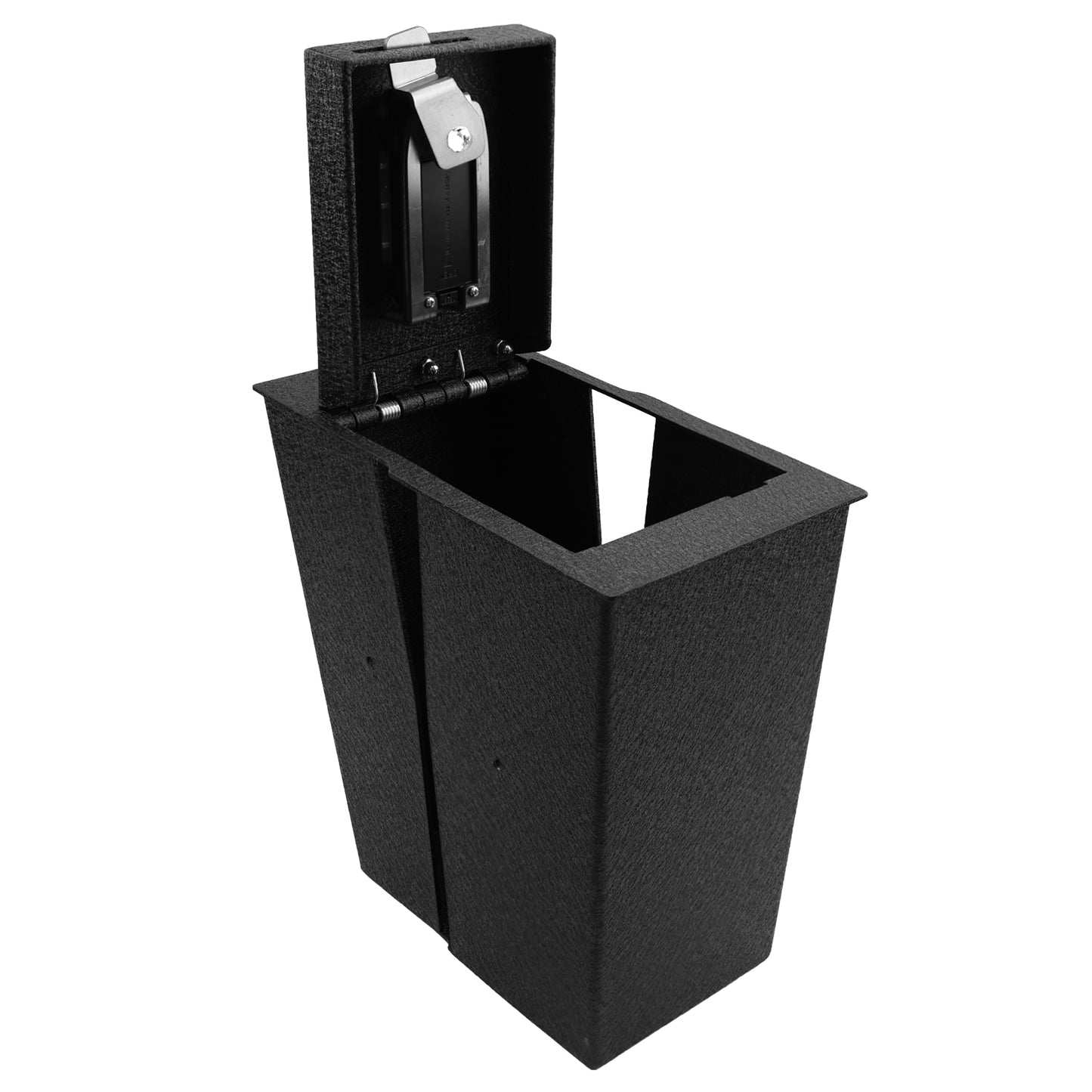 Center Console Gun Safe for 2025-2026 Chevrolet Equinox, Fingerprint Lock with Key