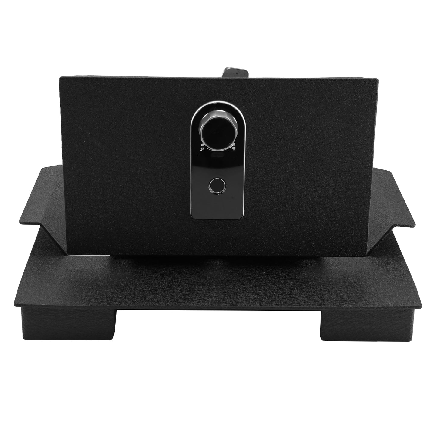 Pro Center Console Gun Safe for 2023-2026 Ford F250/F350/F450 Super Duty, Fingerprint Lock with Key