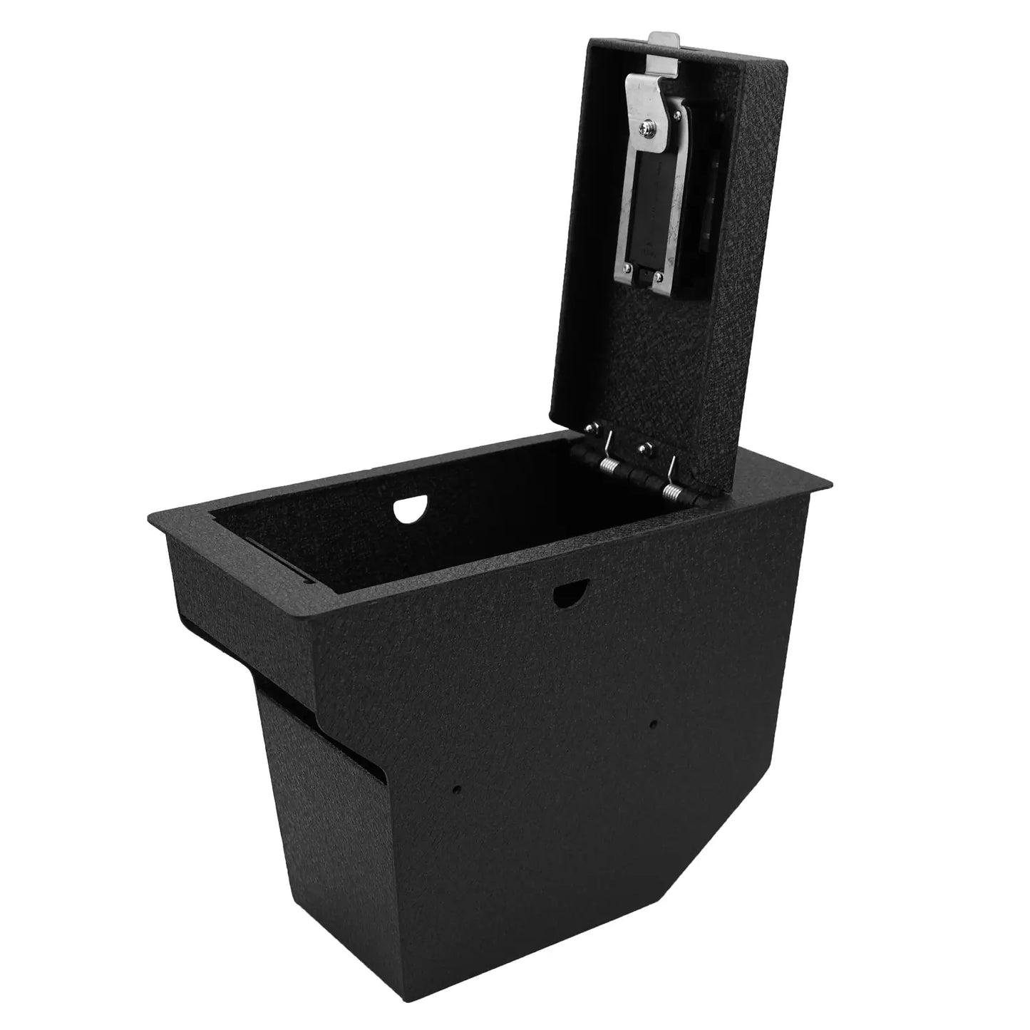 Center Console Safe for 2024-2026 Chevrolet Blazer EV, Fingerprint Lock with Key
