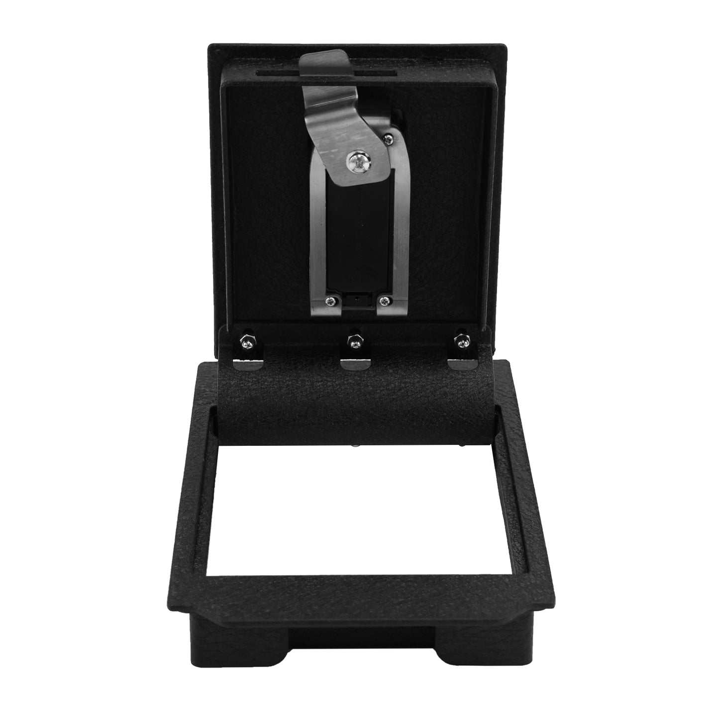 Pro Center Console Gun Safe for 2023-2026 Benz GLC, Fingerprint Lock with Key