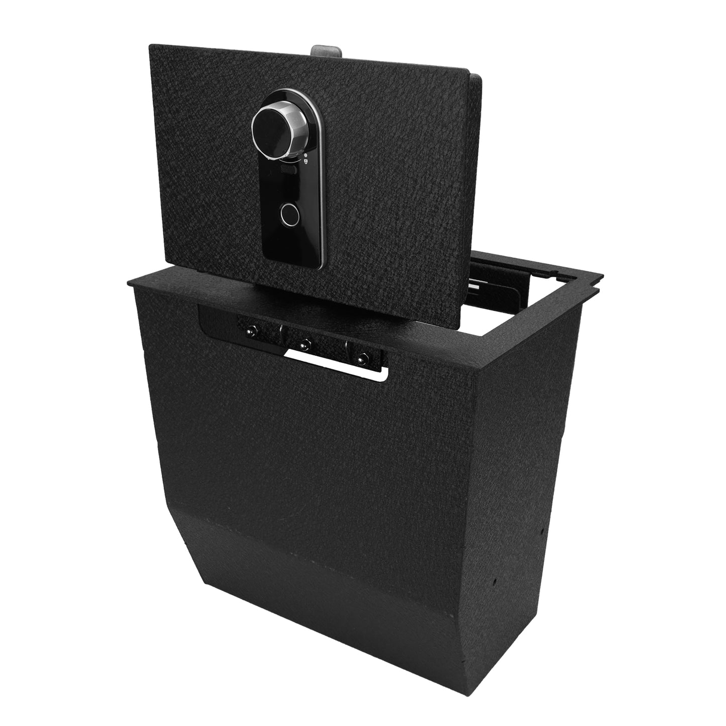 Pro Center Console Safe for 2025-2026 Cadillac Escalade Iq/Iql, Fingerprint Lock with Key