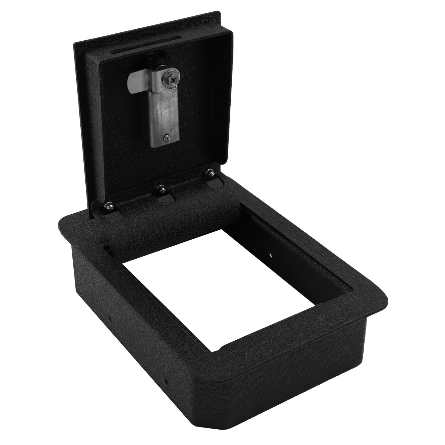 Pro Center Console Gun Safe for 2024-2025 Hyundai Santafe, 4-Digit Combination Lock with Key