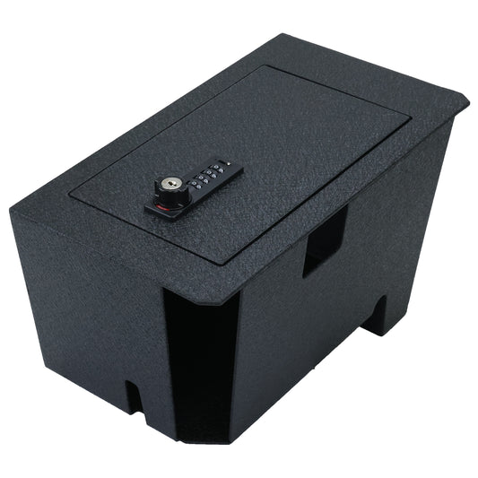 Pro Center Console Gun Safe for 2022-2026 Toyota Tundra and 2023-2026 Toyota Sequoia, 4-Digit Combination Lock with Key