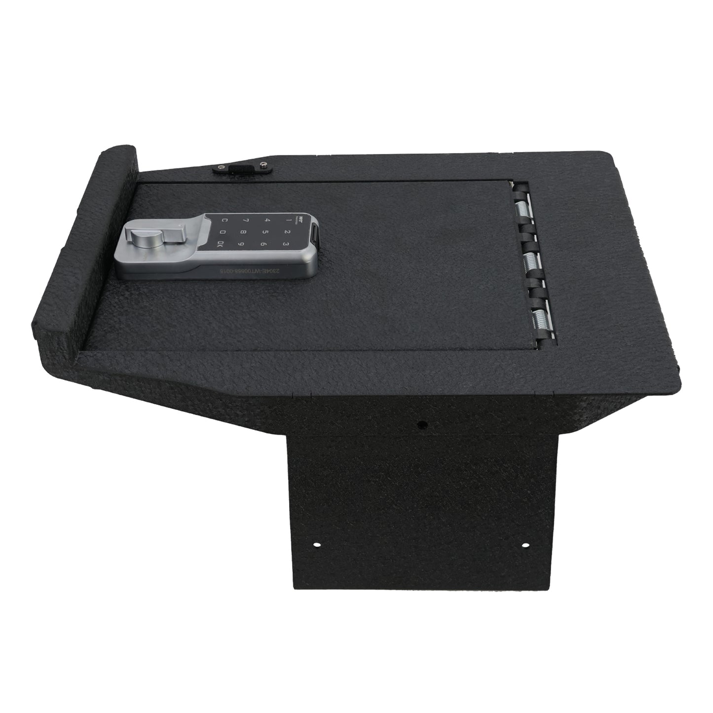 Center Console Safe Gun Safe for 2021-2024 Ford F-150 and 2021-2024 Ford F-150 Lightning, Electronic Number Lock