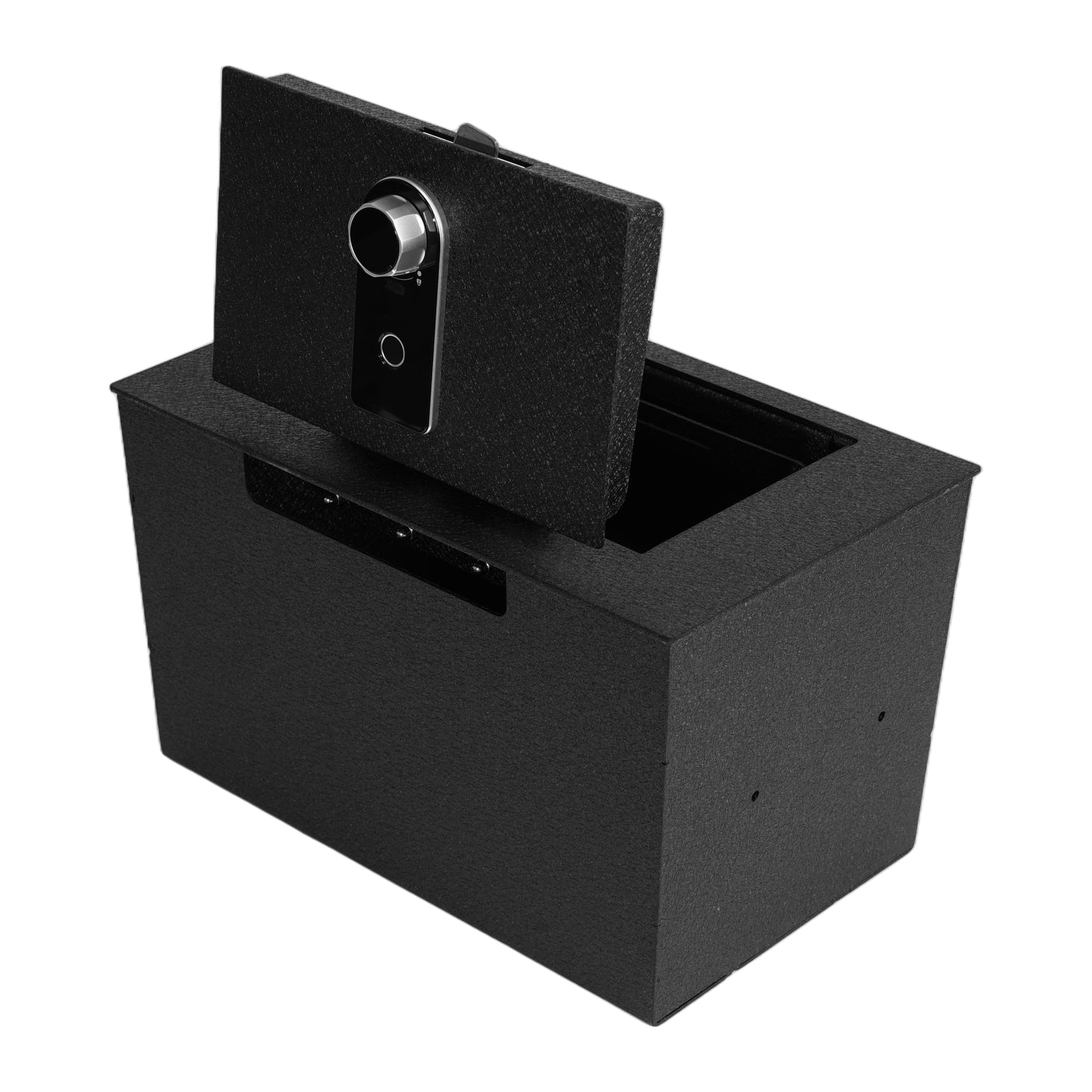 Pro Center Console Safe for 2015-2020 Cadillac Escalade, Fingerprint Lock with Key