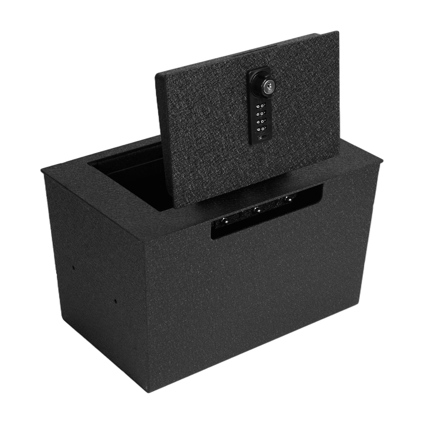 Pro Center Console Safe for 2015-2020 Cadillac Escalade, 4-Digit Combination Lock with Key
