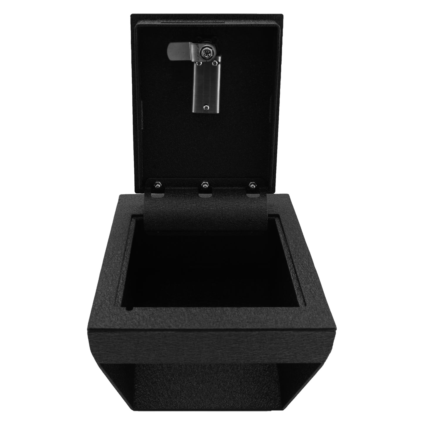 Pro Center Console Gun Safe for 2021-2025 Tesla Model S and Model X, 4-Digit Combination Lock with Key