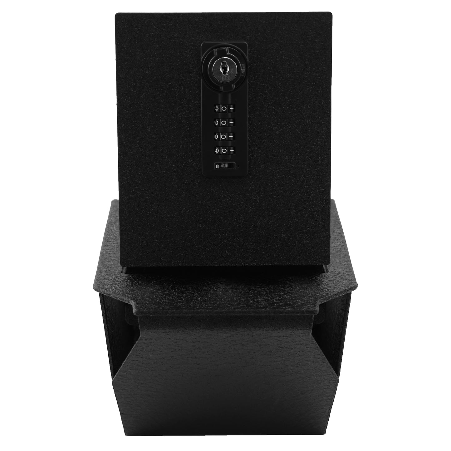 Pro Center Console Gun Safe for 2025 BMW X3, 4-Digit Combination Lock with Key