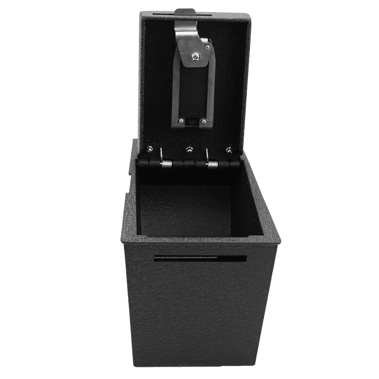 Center Console Safe for 2020-2026 Cadillac XT5/XT6, Fingerprint Lock with Key