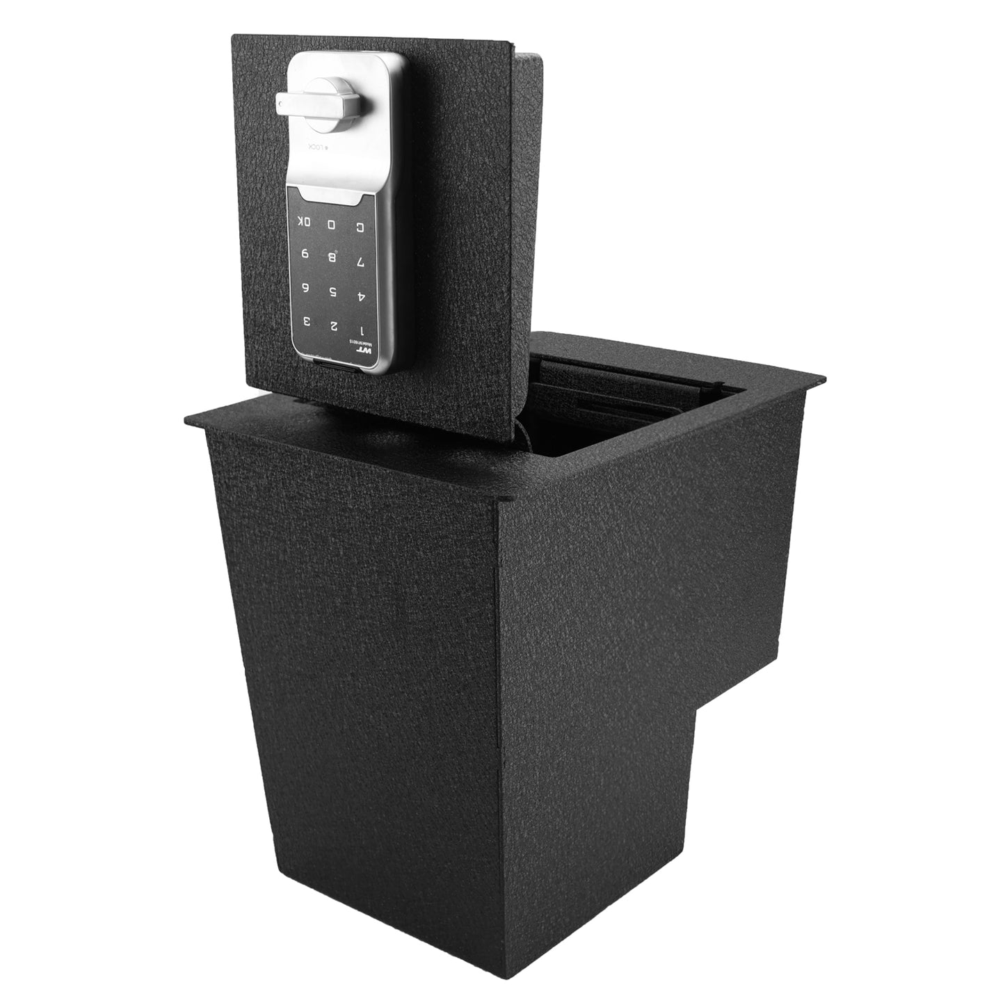 Pro Center Console Safe Gun Safe for 2010-2024 Toyota 4Runner, Electronic Number Lock