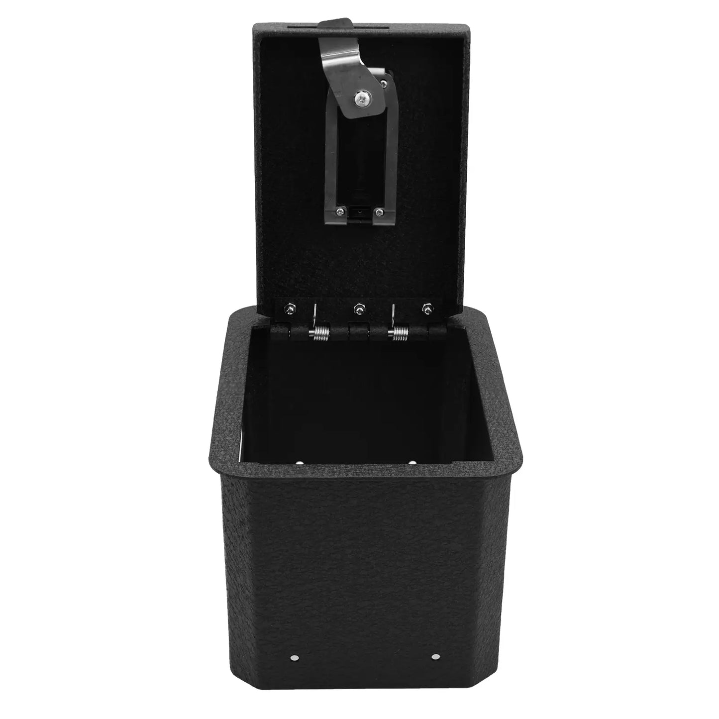 Center Console Safe for 2025-2026 Infiniti QX80, Fingerprint Lock with Key
