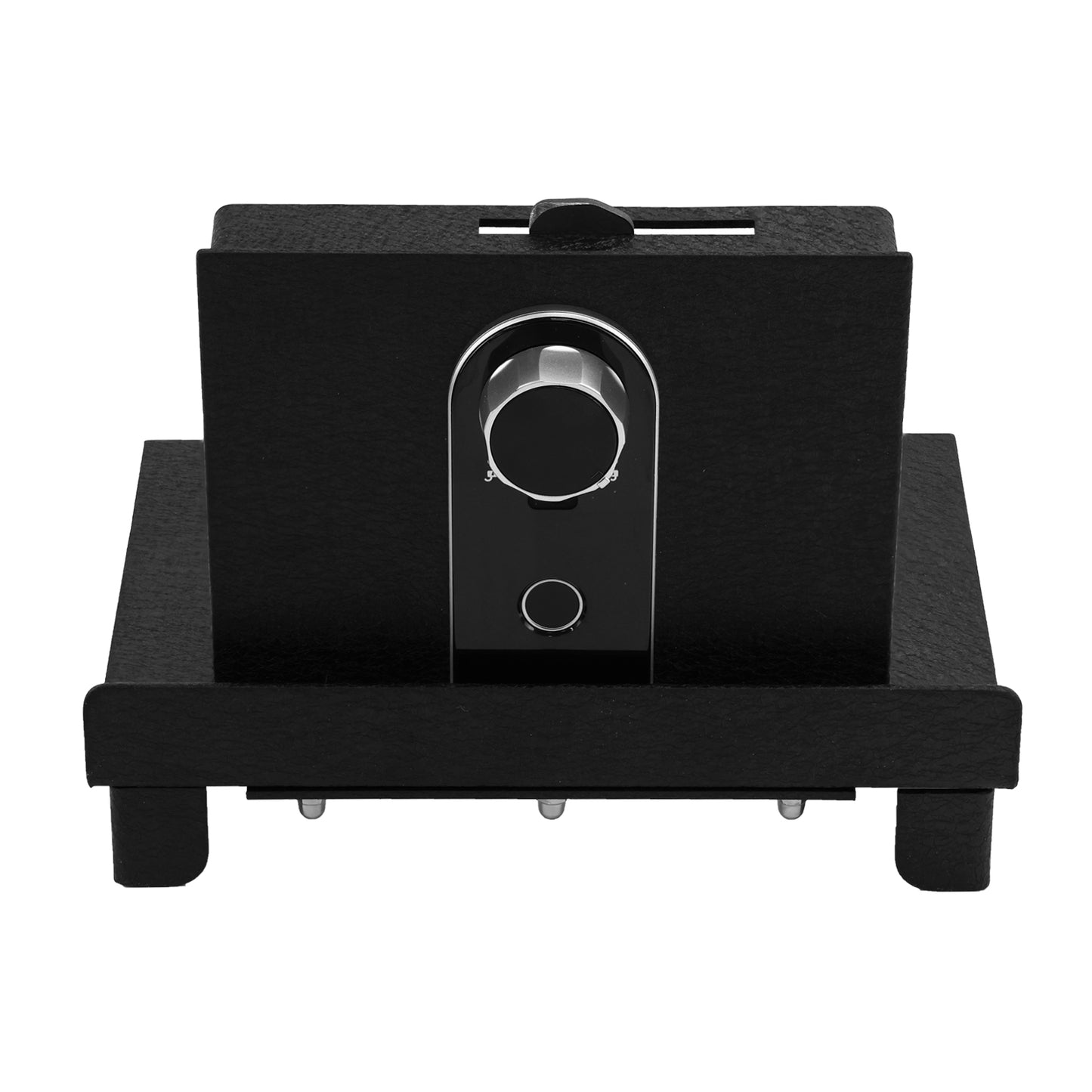 Center Console Gun Safe for 2025-2026 Tesla Model Y Juniper, Fingerprint Lock with Key