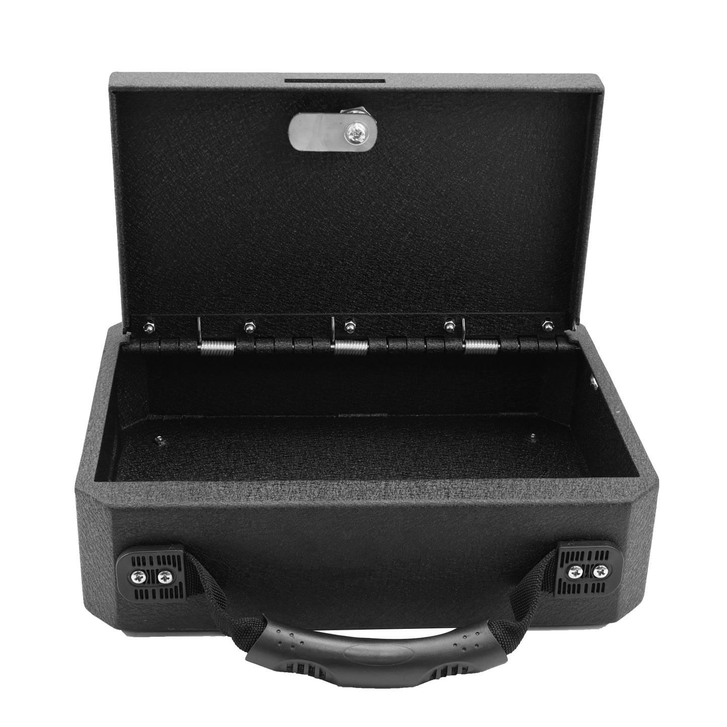 TUOJUE Under Seat Car Gun Safe - Heavy-Duty 12-Gauge Keyless Pistol Vault