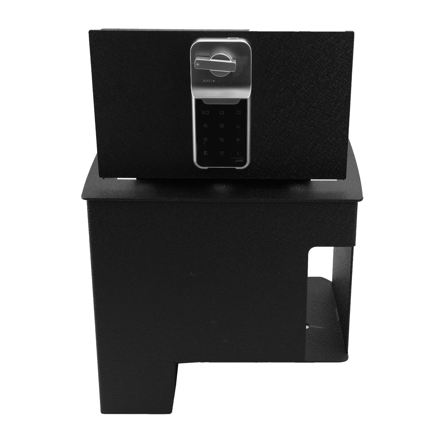 Pro Center Console Safe Gun Safe for 2007-2013 Chevrolet Silverado 1500, Electronic Number Lock