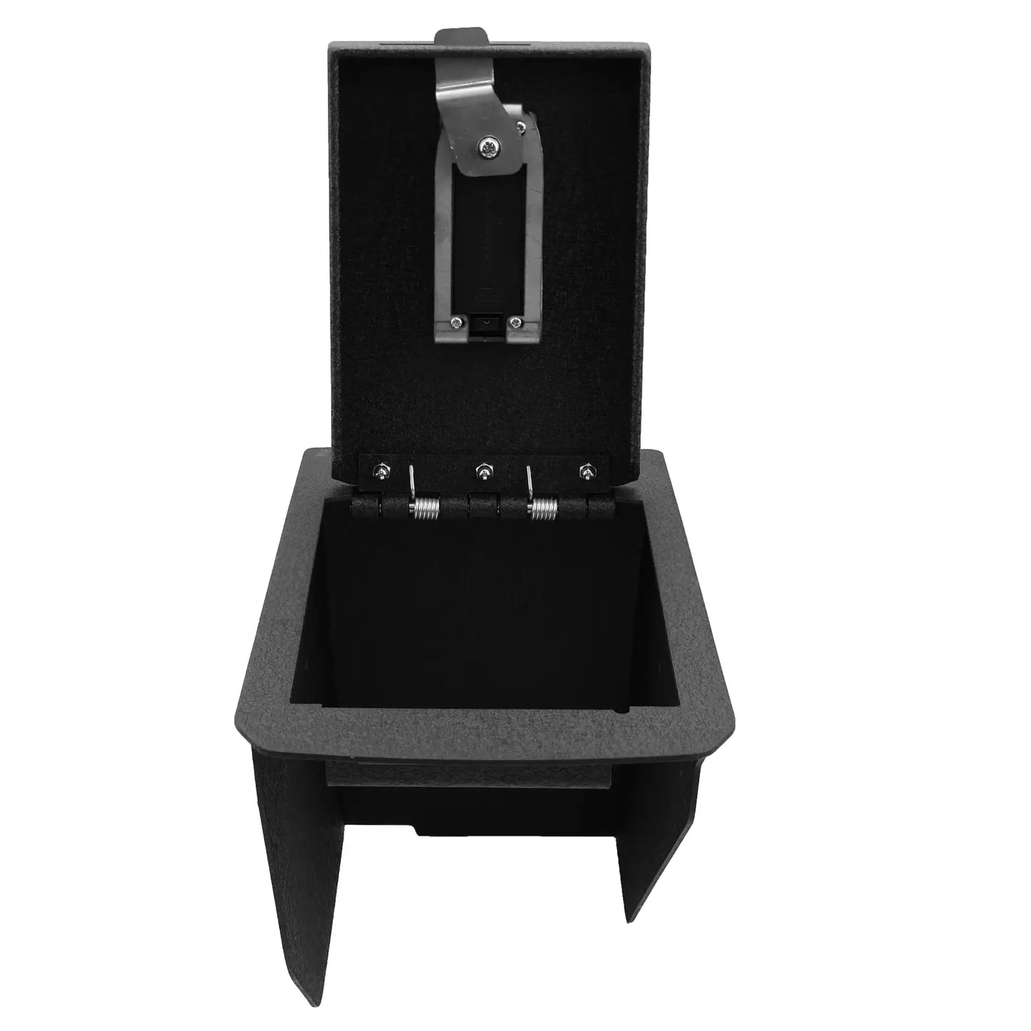 Center Console Safe for 2022-2026 Infiniti QX60, Fingerprint Lock with Key