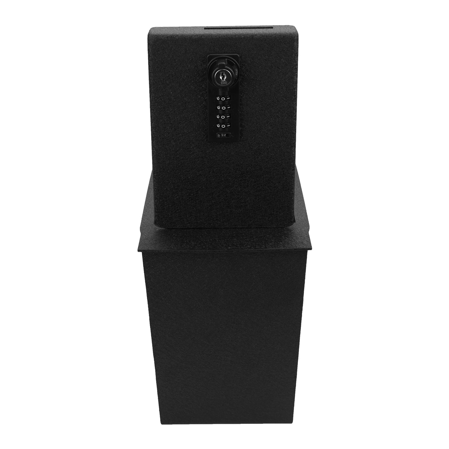 Center Console Gun Safe for 2012-2017 Toyota Camry, 4-Digit Combination Lock with Key