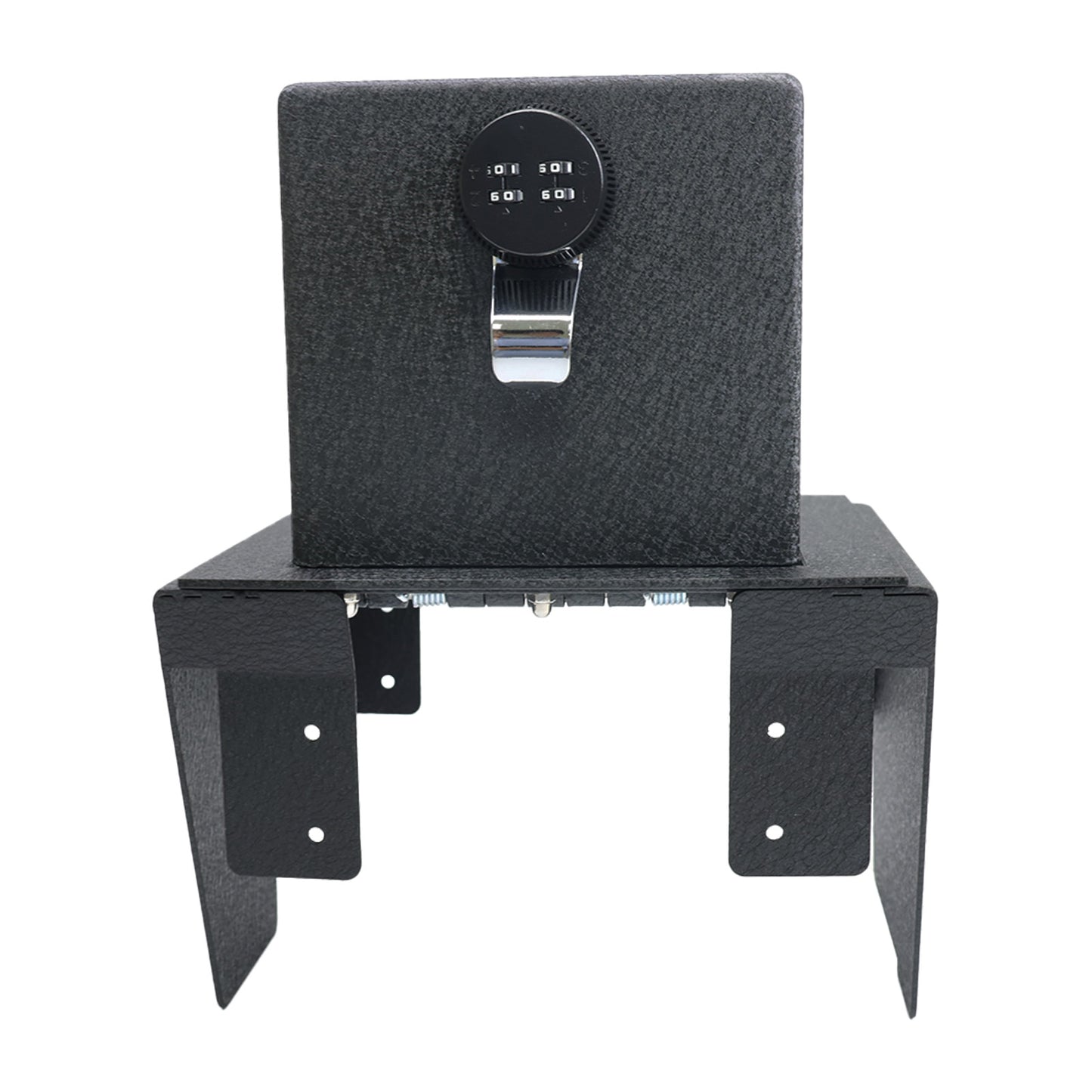 Center Console Gun Safe for 2024 Ford Ranger, 4-Digit Combo Lock