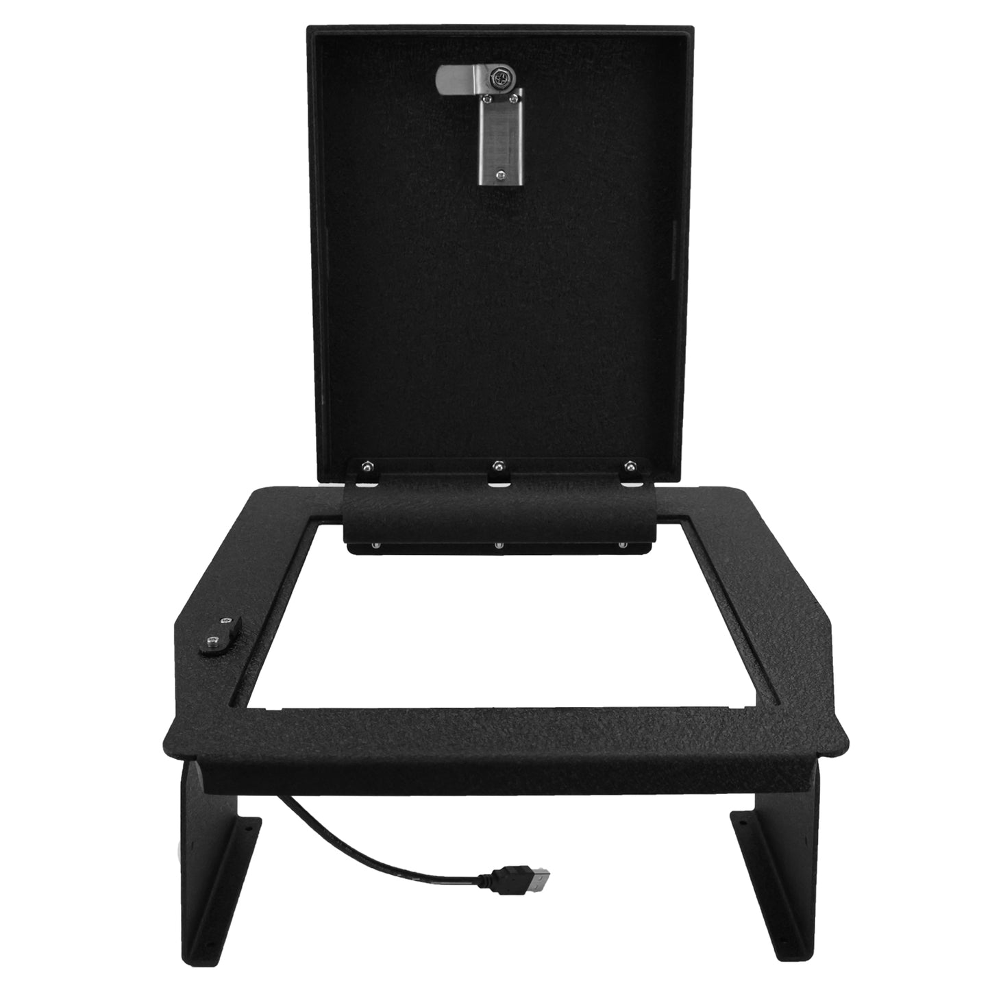 Pro Center Console Safe Gun Safe for 2015 -2020 Ford F150, 2017-2022 Ford 250/350/450 Super Duty, 2018-2024 Ford Expedition, 4-Digit Combination Lock with Key