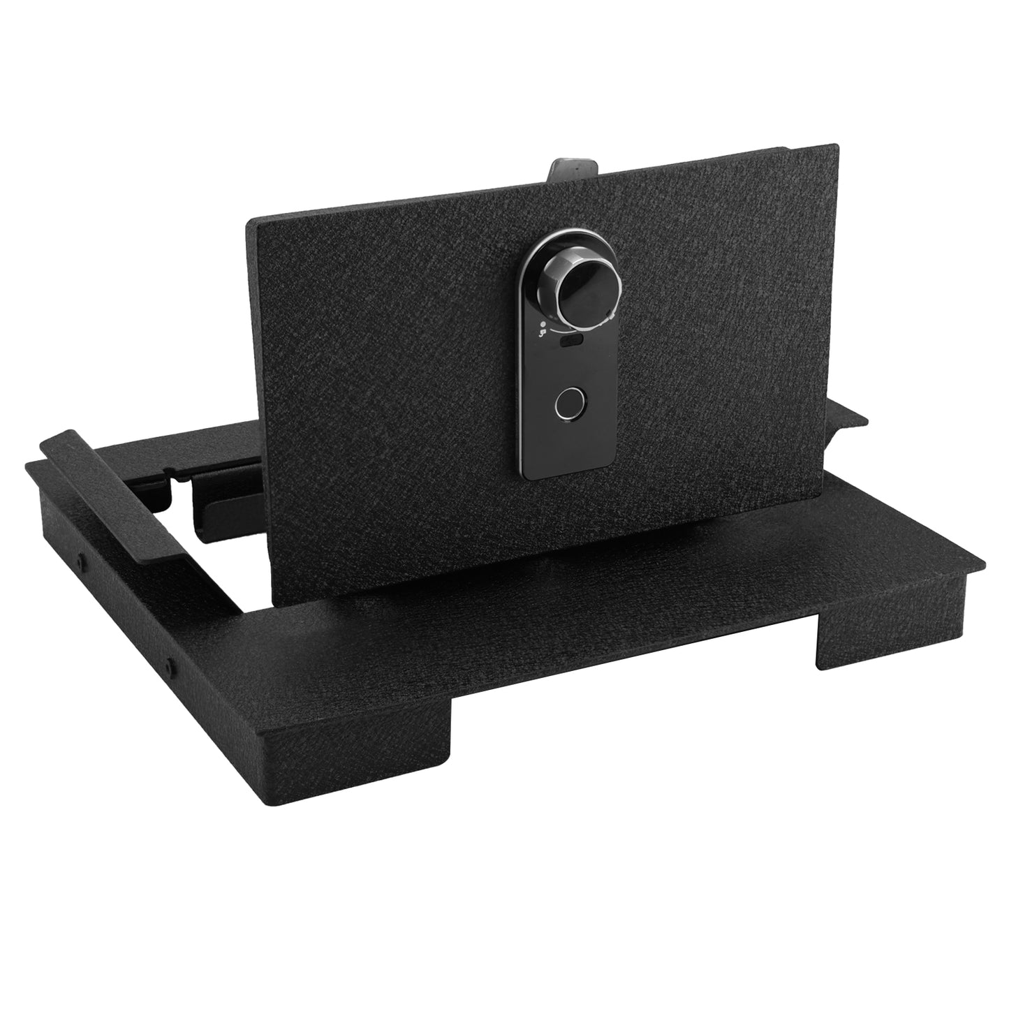 Pro Center Console Gun Safe for 2023-2026 Ford F250/F350/F450 Super Duty, Fingerprint Lock with Key