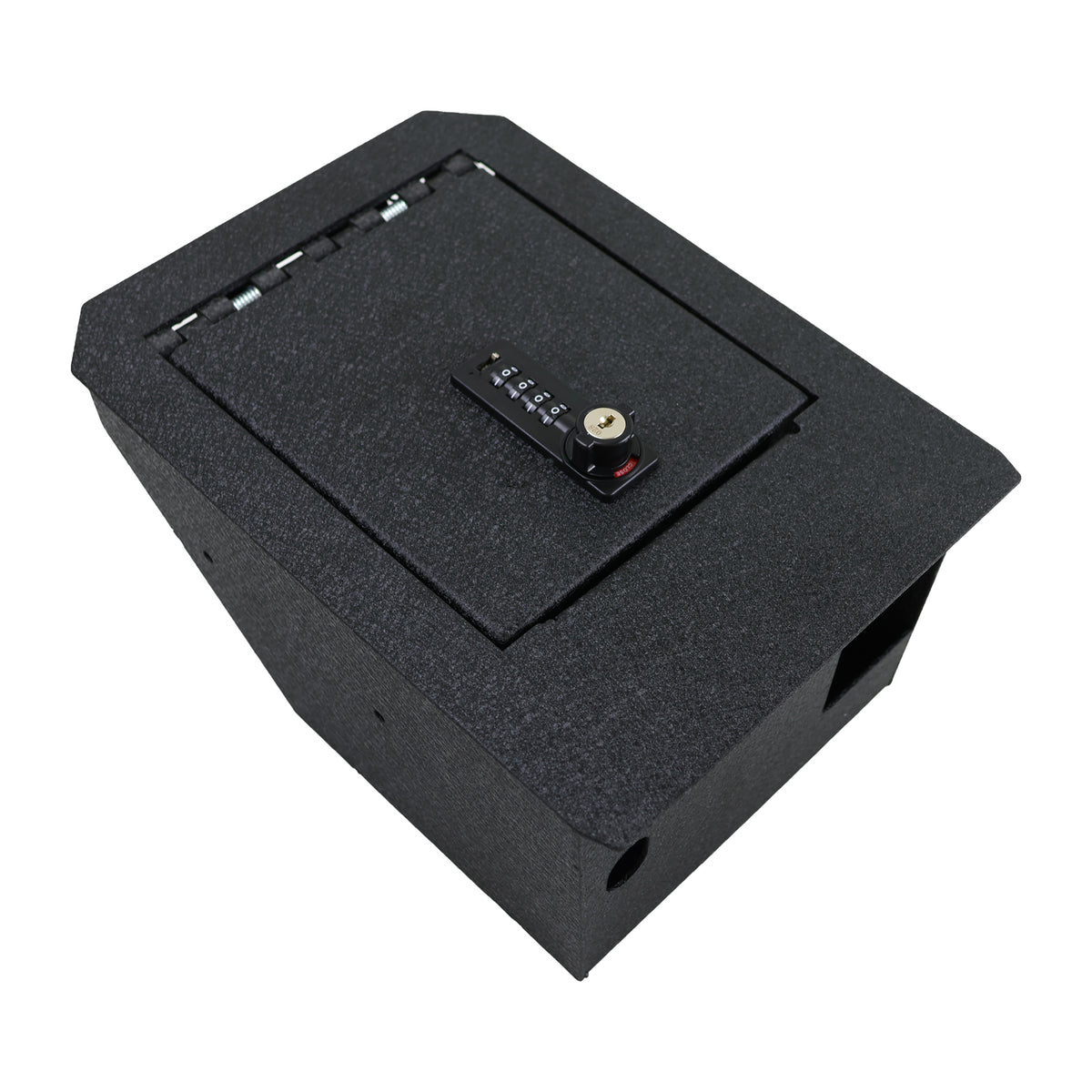 Console Safe | Tesla Cybertruck 2024–26 | 4D Combo + Key