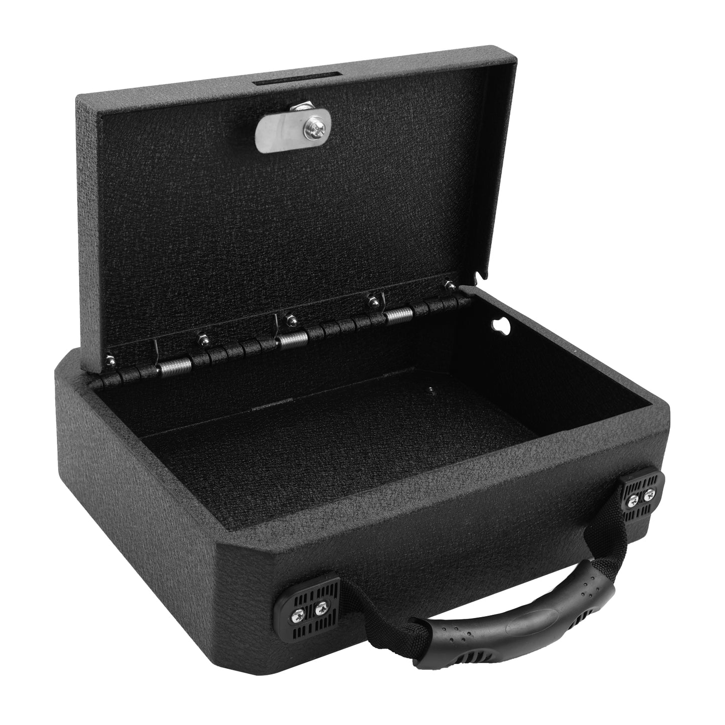 TUOJUE Under Seat Car Gun Safe - Heavy-Duty 12-Gauge Keyless Pistol Vault