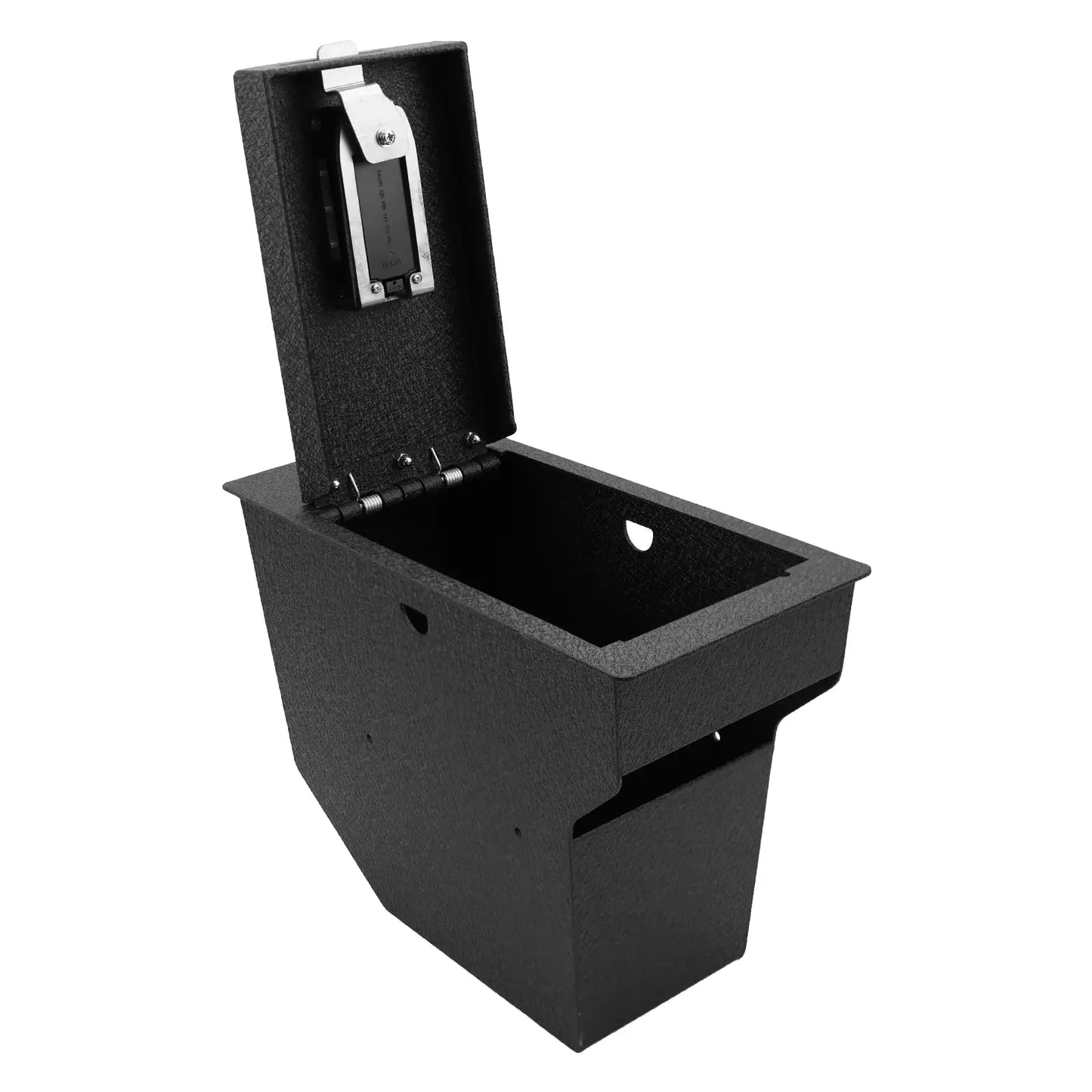 Center Console Safe for 2024-2026 Chevrolet Blazer EV, Fingerprint Lock with Key