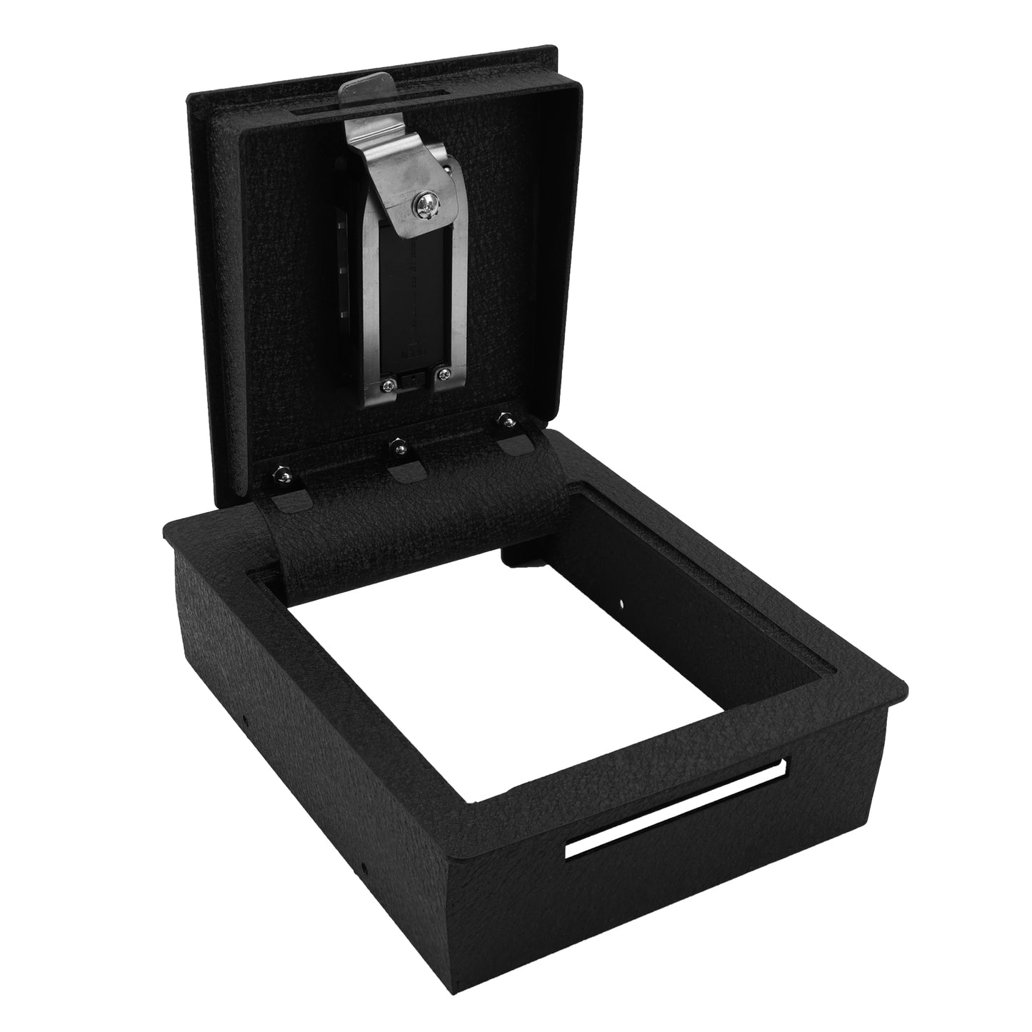 Pro Center Console Safe Gun Safe for 2023-2026 Lexus TX, Fingerprint Lock with Key