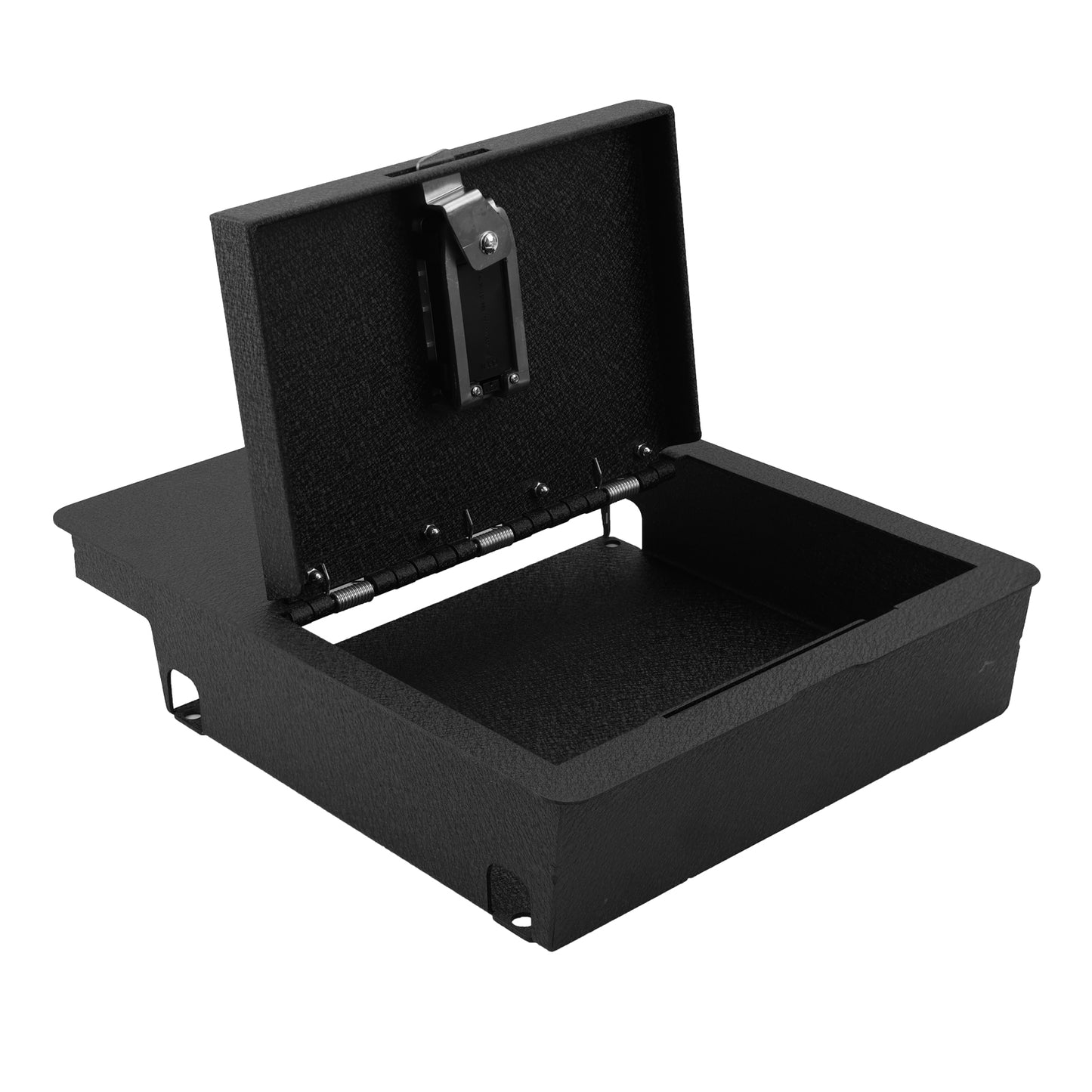 Underseat Console Gun Safe for 2006-2019 Dodge Ram 1500/2500/3500, Fingerprint Lock with Key