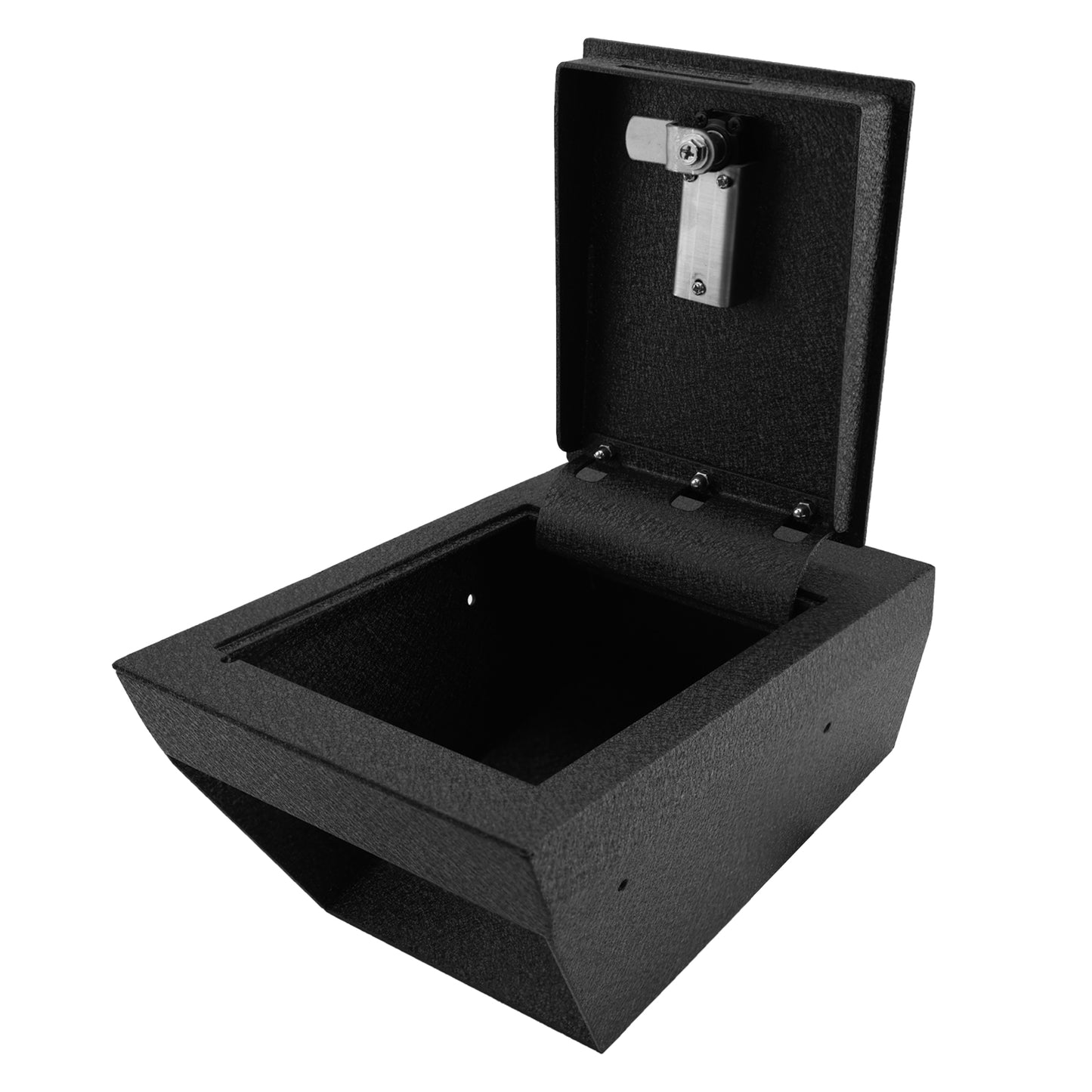 Pro Center Console Gun Safe for 2021-2025 Tesla Model S and Model X, 4-Digit Combination Lock with Key