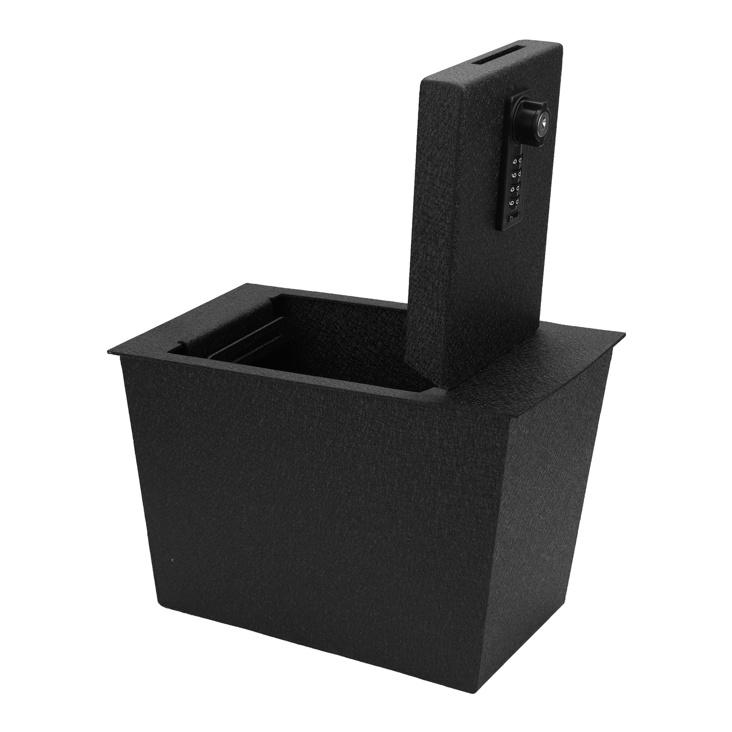 Center Console Gun Safe for 2012-2017 Toyota Camry, 4-Digit Combination Lock with Key