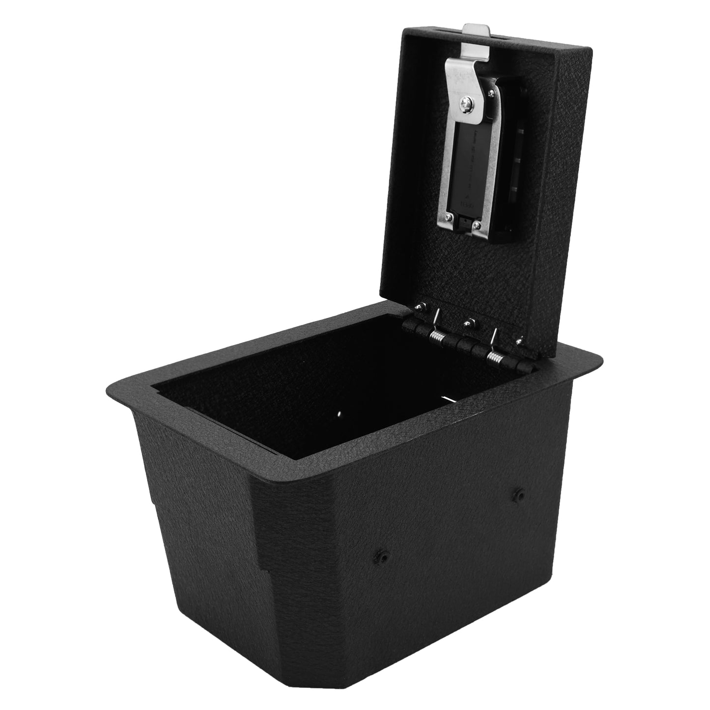 Center Console Safe for 2024-2026 Hyundai Santa Fe, Fingerprint Lock with Key