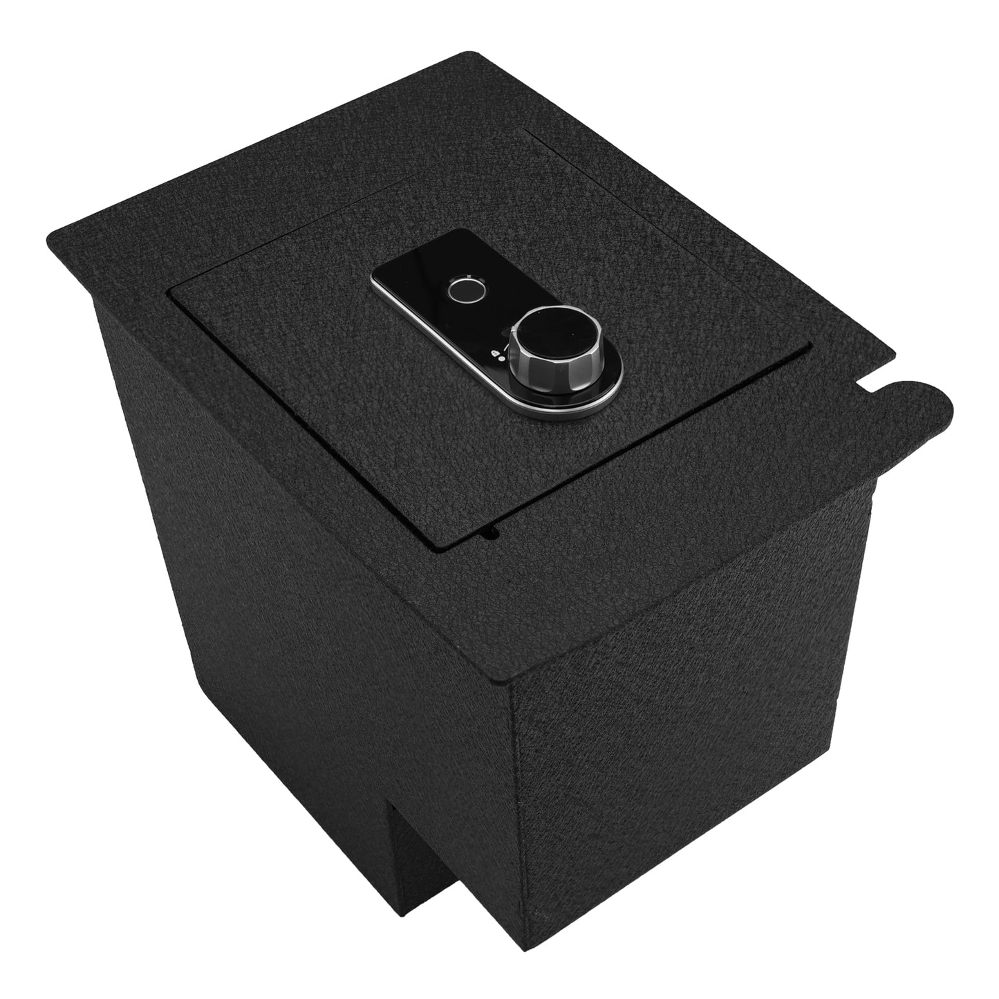 Pro Center Console Safe Gun Safe for 2010-2024 Toyota 4runner With Full Floor Console Model, Fingerprint Lock with Key