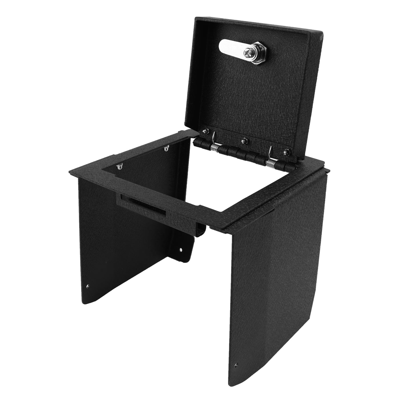 Center Console Gun Safe for 2025-2026 Ford Bronco [4 Door Automatic Transmission], 4-Digit Combo Lock