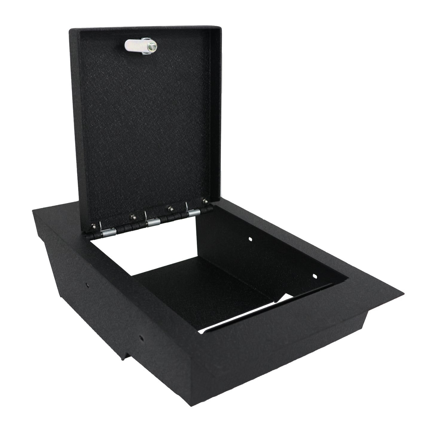 Under Seat Console Safe Box for 2015-2024 Ford F150 models with underseat console bench seats, 4-Digit Combo Lock