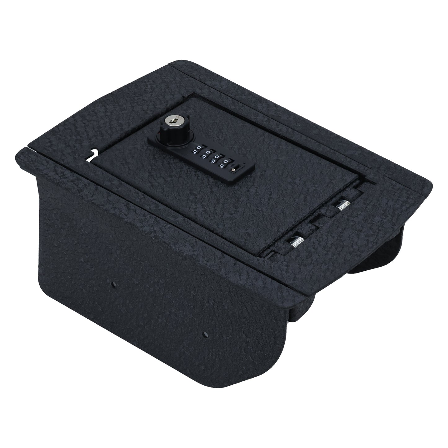 Center Console Safe Gun Safe for 2014-2020 Jeep Grand Cherokee and Dodge Durango, 4-Digit Combination Lock with Key