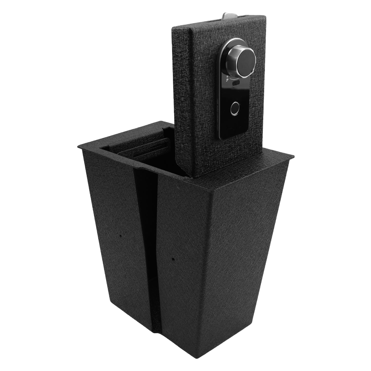 Center Console Gun Safe for 2025-2026 Chevrolet Equinox, Fingerprint Lock with Key