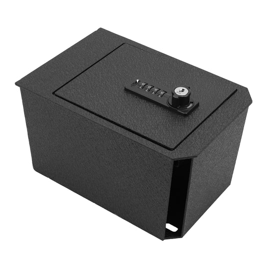 Pro Center Console Gun Safe for 2013-2018 Toyota Rav4, 4-Digit Combination Lock with Key