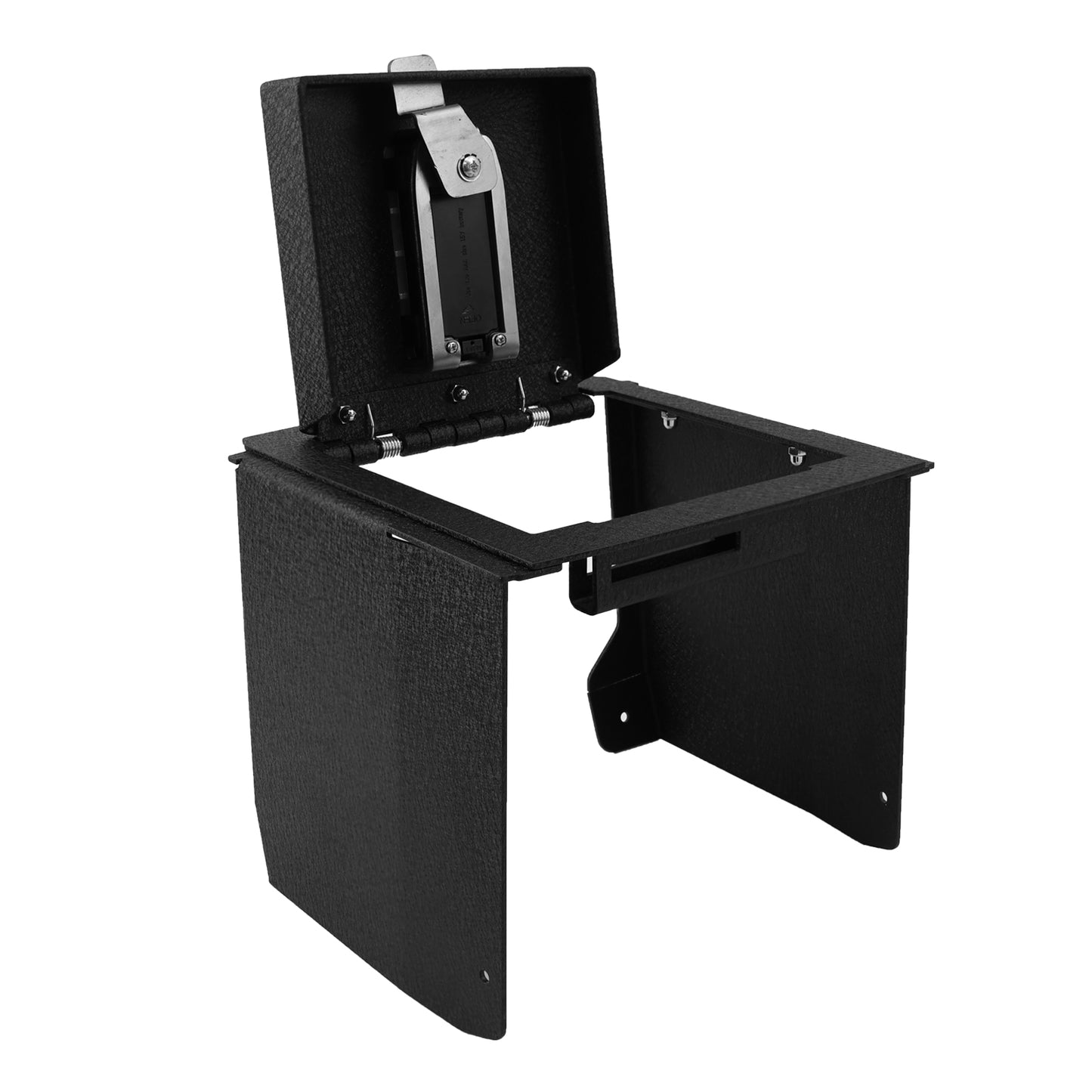 Center Console Gun Safe for 2025-2026 Ford Bronco [4 Door Automatic Transmission], Fingerprint Lock with Key