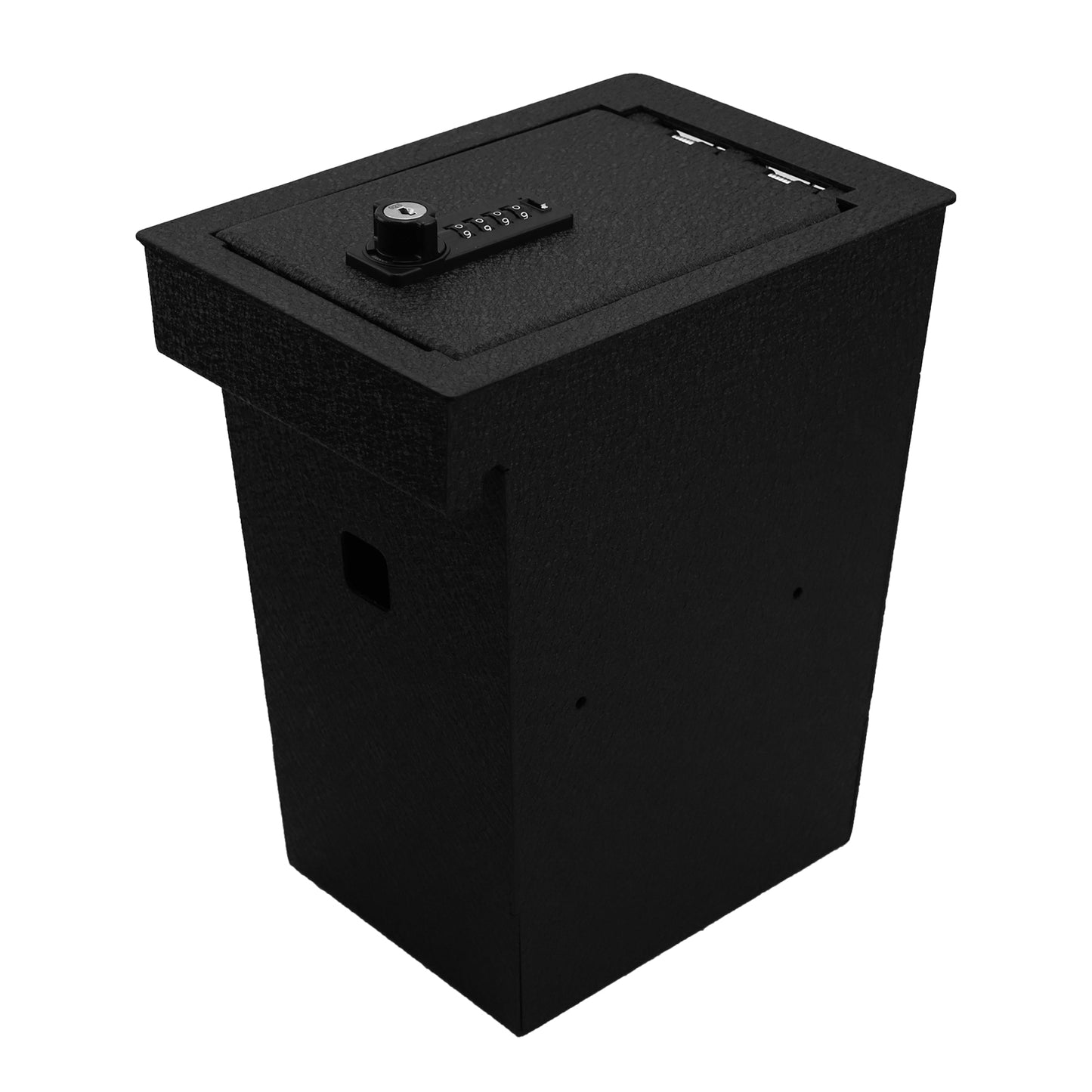 Center Console Safe for 2017-2024 Nissan Murano, 4-Digit Combination Lock with Key