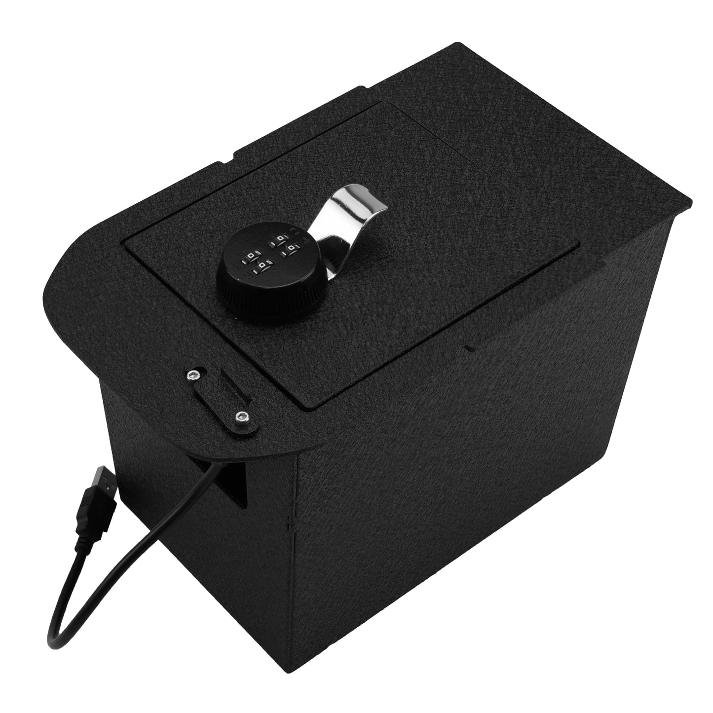 Pro Center Console Safe Gun Safe for 2019-2025 Toyota RAV4, 4-Digit Combo Lock